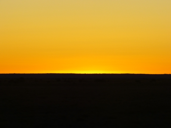 Sundown in Africa